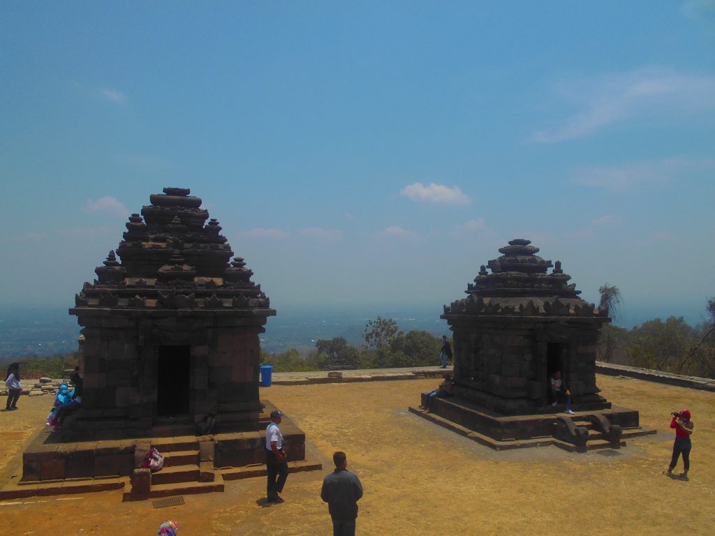 Panorama dari Candi Utama