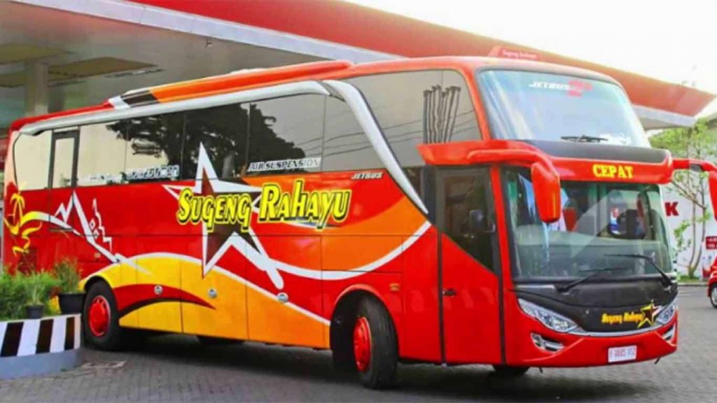 Bus Sugeng Rahayu transportasi dari Bandung ke Jogja